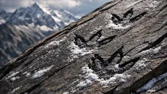 Impronte di dinosauro sullo Stelvio: la scoperta in Valle di Fraele che cambia il trekking