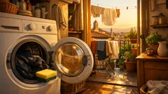 Spugna nella lavatrice: il trucco contro peli e lanugine funziona davvero?